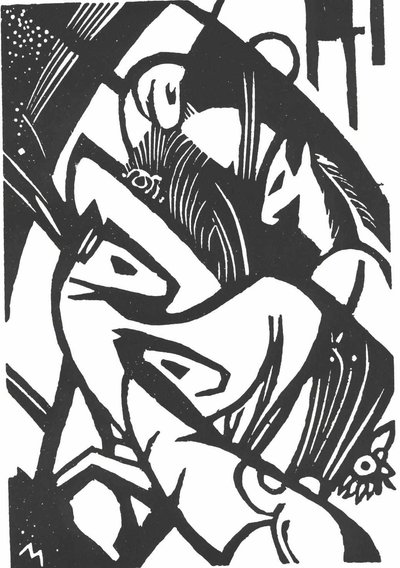 Wildpferdchen von Franz Marc